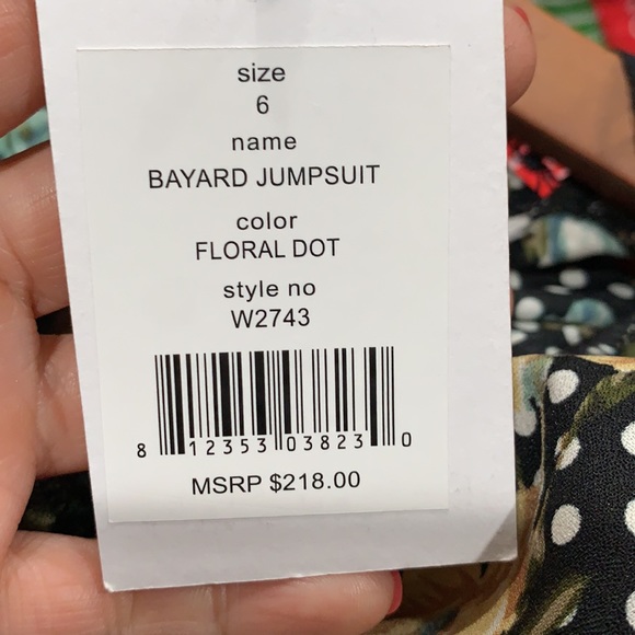 Walter Baker Bayard Jumpsuit - Regular 6 💋💋 - Picture 8 of 8